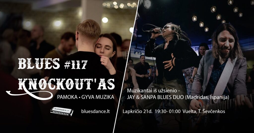Blues Knockout'as #117 + pamoka + special musical guests