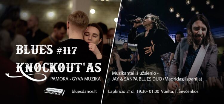 Blues Knockout’as #117 + pamoka + special musical guests
