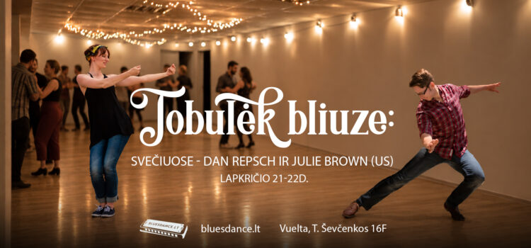 Tobulėk bliuze: seminarai su Julie Brown ir Dan Repsch (USA) grįžta